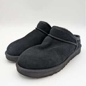 UGG Classic Comfort Slipper Round Toe Women's Black Size US10 EU41